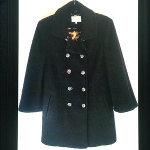 Laundry by Shelli Segal Double Breasted Wool Coat